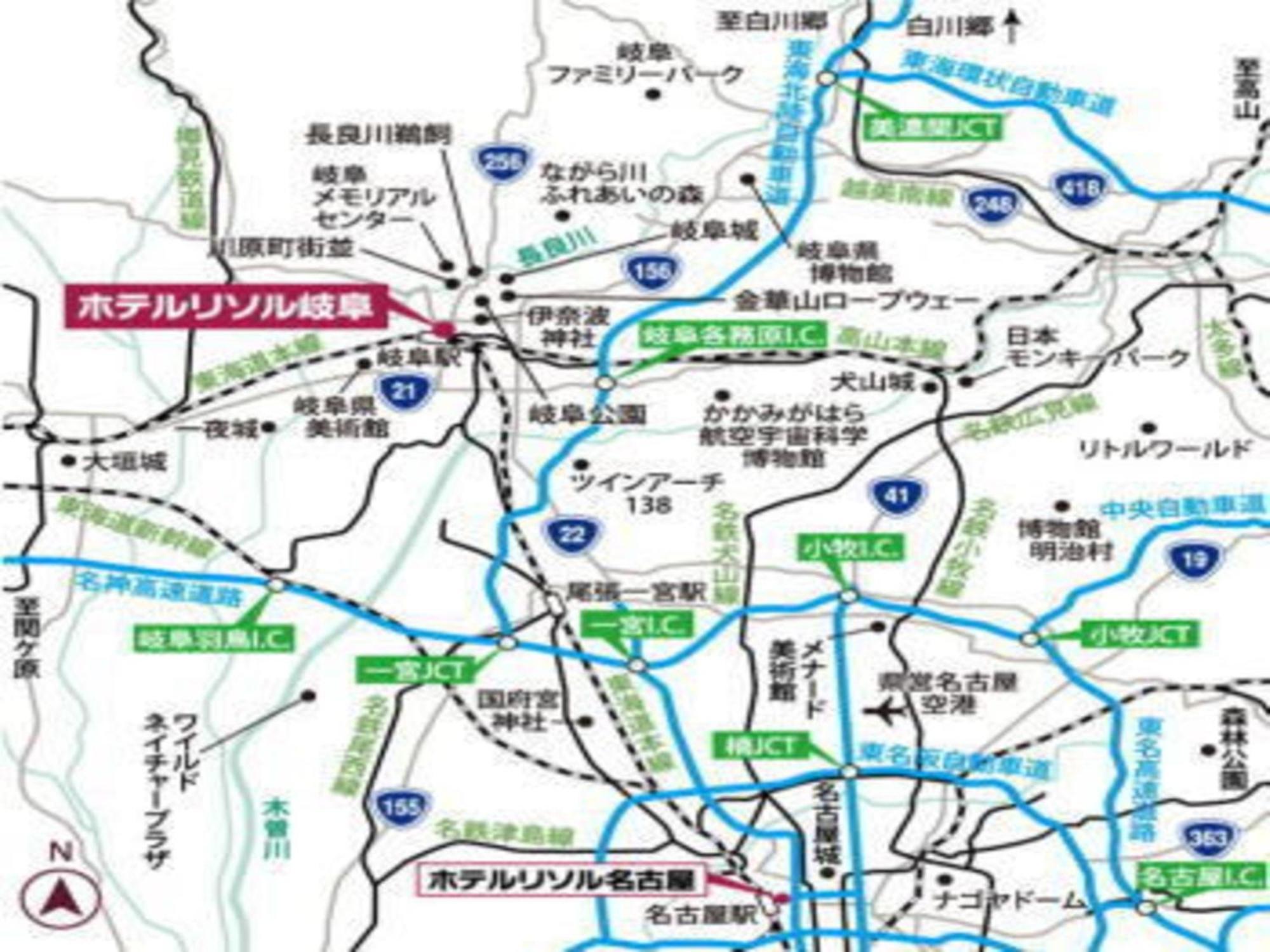 Hotel Resol Gifu Dış mekan fotoğraf